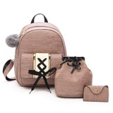 3 Pieces Set High Quality Backpacks