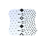 3 Pack Baby Burp Cloths 100% Organic Cotton Burp Clothes