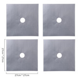 Reusable Foil Cover，Gas Stove Protectors Cover，Liner Non Stick Mat Reusable Aluminum Foil