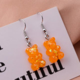 Gummy Bear Dangle Earrings for Women