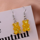 Gummy Bear Dangle Earrings for Women
