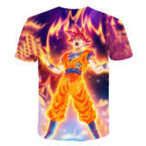 Dragon Ball Z Goku Super Saiyan Red T-Shirt