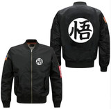 Dragon Ball Z Goku Kanji Bomber Jacket