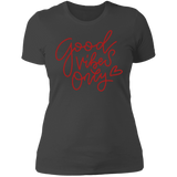 Good Vibes Only  Ladies' Boyfriend T-Shirt
