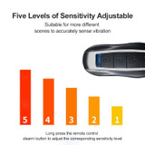 150dB Wireless Anti-Theft Vibration Motorcycle Bicycle Security Alarm