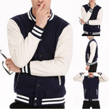 Fashion Baseball Jacket Men's