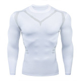 Quick Dry Men Bodybuilding Sport T-shirt Compression Shirts Gym t Shirt Rashgard Gym Running Fitness Tight Tops Training Clothes