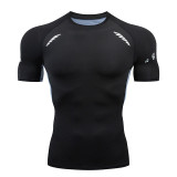 Quick Dry Men Bodybuilding Sport T-shirt Compression Shirts Gym t Shirt Rashgard Gym Running Fitness Tight Tops Training Clothes