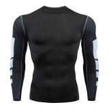 Quick Dry Men Bodybuilding Sport T-shirt Compression Shirts Gym t Shirt Rashgard Gym Running Fitness Tight Tops Training Clothes