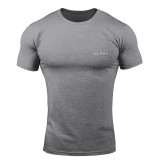 Rashgard Men Sport Shirt Camo GYM T Shirt Men Quick Dry Fit Running T Shirt Short Sleeve Fitness Tshirt Solid Workout Top Tees