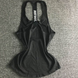 Women Sport tank Tops For Gym Vest Top Fitness Sleeveless T Shirt Sports Wear Yoga tank top Clothes Gym Vest Running workout