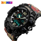 SKMEI New S Shock Men Sports Watches Big Dial Quartz Digital Watch For Men Luxury Brand LED Military Waterproof Men Wristwatches