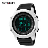 SANDA Military Men Sport Watch LED Digital Watch Countdown shockproof Waterproof Relogio Masculino Chronos Electronic Watches