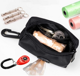 Dog Poop Bag Holder for Leash Attachment - Waste Bag Dispenser for Leash