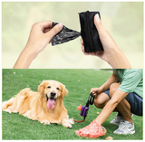 Dog Poop Bag Holder for Leash Attachment - Waste Bag Dispenser for Leash