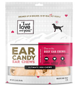 Candy Cow Ear Strips -100% Beef Cow Ears
