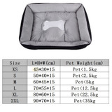 Royal Animals Super Soft Sofa Dog Beds Waterproof Bottom Soft Fleece Warm Bed For Dog Plus Size Soft Pet Bed Cat Bed Winter