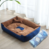 Royal Animals Super Soft Sofa Dog Beds Waterproof Bottom Soft Fleece Warm Bed For Dog Plus Size Soft Pet Bed Cat Bed Winter