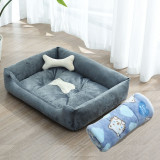 Royal Animals Super Soft Sofa Dog Beds Waterproof Bottom Soft Fleece Warm Bed For Dog Plus Size Soft Pet Bed Cat Bed Winter