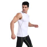 Men Sleeveless Quick Drying Breathable Fitness Apparel