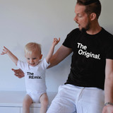 Dad and Baby Tshirt Bodysuit The Original Matching