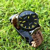 Survival Watch outdoor emergency survival kit camp equipment Multifunctional survival kit tools military 5 in 1 Compass Whistle