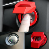 1PCS Car Ignition Switch Decorative Ring One-click Start Stop Decoration Sticker Start Stop Engine Push Button Protective Cover