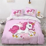 Classic 3D Bedding Set White Duvet Cover Set
