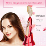 Ion Electric Eye Massager Improve Eyes skin Remove Dark Circles Magic Spoon Heating Vibration Beauty machine facial Care tools