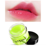 lip care Pure and fresh matcha moist lip film moisturizing lip balm anti cracking exfoliating scrub exfoliating 20g La Milee