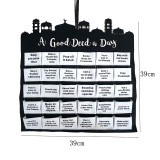 Calendar decoration for ramadan Countdown