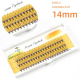 60pcs Professional Makeup Cluster EyeLash