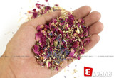 100% natural wedding confetti dried flower petals biodegradable confetti (12 bags)