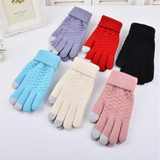 Handmade Knitted Winter Gloves