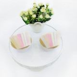 Party Cupcake Wrapper 24pcs Glitter Sliver
