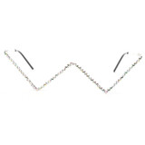 Rhinestone Triangle Eyewear Frames
