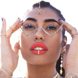 Rhinestone Triangle Eyewear Frames