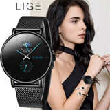 LIGE New Women Luxury Watch