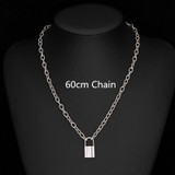 Link Choker + Lock It Up Necklace