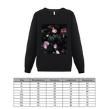 Pink And White Flower Pullover