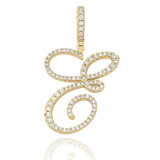 MUSE CZ INITIAL NECKLACE