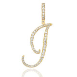 MUSE CZ INITIAL NECKLACE