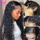 Deep Wave Wig Bob Lace Front Wigs 4×4 Lace Front Human Hair Wigs For Black Women Mongolian Remy hd Glueless Lace Wig Human Hair