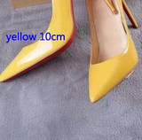 New So Kate Pumps Red Pointed Toe High Heels Women Shoes 8cm 10cm  12CM Stiletto Shoes Woman Ladies Patent Leather Wedding Shoes