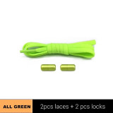 1Pair Metal Lock Shoelaces Round Elastic Shoe Laces Special No Tie Shoelace for Men Women Lacing Rubber Zapatillas 23 Colors