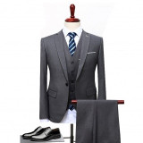 2020 Brand Elegant Business Mens Suits Wedding Groom Suits Plus Size 5XL Classic 3 Pieces Slim Fit Dress Suit Jacket+Vest+Pant