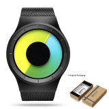 Creative Quartz Watches Men Top FASHION Brand Casual Stainless steel Mesh Band