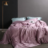 Lanlika Women Blue 100% Silk Bedding Set