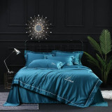 Luxury 100% Silk Bedding Set Bed