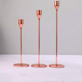 3 Pcs/ Set  European Metal Candle Holder